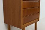 Scandinavisch Vintage Teakhouten Ladekast Melle | Commode