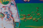 Andy Warhol 'Moonwalk'     |    White/Blue/Green Version