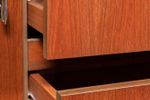 Vintage Sideboard Walnoot, Gerenoveerd Jaren 60 Dressoir