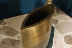 Brass Candle Holder / Vase By Michael Aram 1990