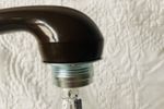 Telefoonlamp Bruin