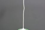Green And White Pendant Lamp Eastern Germany 1960S