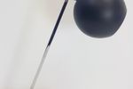 Vintage Sphere Tafellamp Bollamp Teak Lamp Mid Century '60