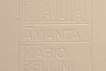 Mario Bellini Amanta Modulaire Bank In Oranje Leer Voor C&B Italië, Jaren 60 - Tnc3