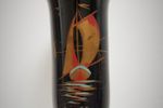 Verrerie Doyen - Vase Hyalite Au Décor De Voilier