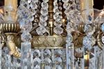 Grote Franse Kristallen Zakkroonluchter Met Dimmer Puntgaaf