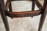Oude Thonet Kruk Barkruk By Fischel