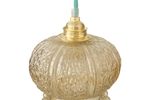 Vintage Hanglampje Beige Glas Jellyfish