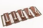 Pastoe - Spectrum - Vintage Teakhouten Kapstok - Jaren 60 - Mid Century - Coatrack