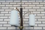 Vintage Bruin & Messing Hanglamp