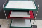 1960S Metal Serving Trolley