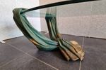 Sculptured Coffeetable | Glass Top