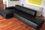 Lounge Sofa Moroso Lowland Zwart Leer