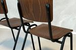 Retro Eettafelstoelen 20X Nieuw Schoolstoelen Prijs P/Stuk
