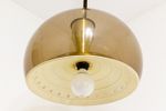 Grote Vintage Space Age Hanglamp Dijkstra Met Bruine Rookglas Bol