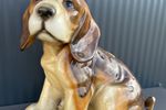 Vintage Porceleinen Hond