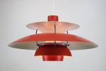 The Real Danish Stuff - Ph5 Pendant - Original Red Color - Louis Poulsen - Poul Henningsen