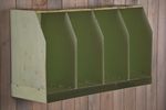 Vintage Wandplank | Metalen Boekenplank | Groene Wandplank