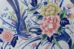 Wandbord - Japanse Stijl - Pasteltinten Bloemen