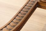 Antieke Franse Parqueterie Eettafel