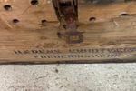 Vintage Houten Industriële Kist / Mand / Doos