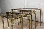 Set Van 3 Vintage Nesting Tables / Bijzettafeltjes / Salonta