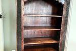 Prachtige Antieke Vintage Indische Kast Met Originele Stempels