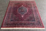 Handgeknoopt Bidjar Vloerkleed Rood 205X255Cm Perzisch Tapijt