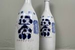 Set Oude Keramieken Shoyu Flessen Japan