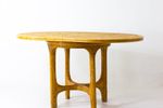 Tropical Rattan Dining Table, 1980S