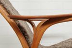 Lamino Lounge Chair | Sahara Skin | Swedese | Yngve Ekström | Gerestaureerd