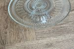 Vintage Glazen Taart-Plateau