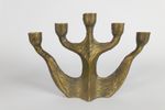 Brutalist - Horst Dalbeck - Brons - Kandelaar - Duitsland - 1950-1970