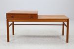 Vintage Teak Halkastje/Bankje, Zweden 1960 (22513)