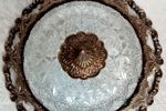 Origineel Gemerkt Spaanse Plafond: Brons Met Kristal