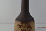 Vintage Deense Tafellamp Frank Keramik