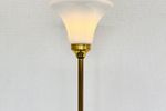 Vintage Messing Vloerlamp Pento Luce Italië