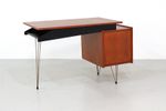 Dutch Design Hairpin Desk By Cees Braakman For Pastoe, 1960S