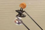 Bopp Leuchten Design Dimbare Boog Vloerlamp, Hout En Metaal