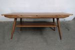 Scandinavisch Vintage Designsalontafel Teak